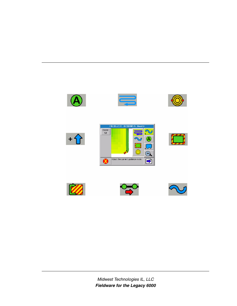 Chapter 4 - real-time operation, Operating fieldware for the legacy 6000, Software version 2.11 | Chapter 4 - real-time operation 1 | TeeJet Legacy 6000 CAN Guide User Manual | Page 115 / 194