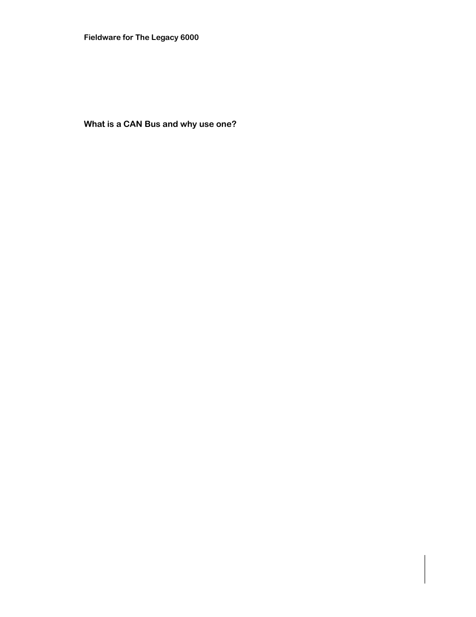 Can bus versatility and value, What is a can bus and why use one, Can bus versatility and value -3 | What is a can bus and why use one? -3 | TeeJet Legacy 6000 CAN Guide User Manual | Page 13 / 194