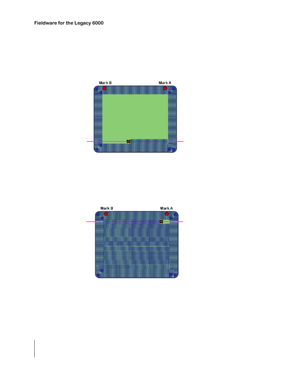 Figure 4-22: completed field application | TeeJet Legacy 6000 CAN Guide User Manual | Page 132 / 194