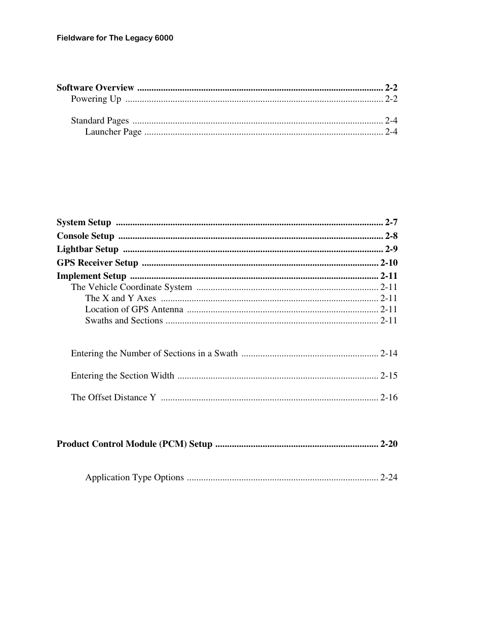 TeeJet Legacy 6000 CAN Guide User Manual | Page 4 / 194