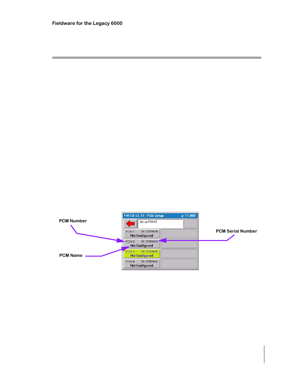Product control module (pcm) setup, Product control module (pcm) setup -20 | TeeJet Legacy 6000 CAN Guide User Manual | Page 49 / 194