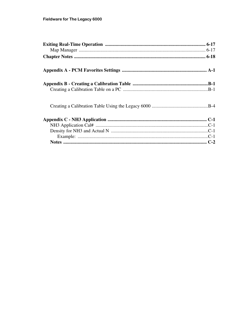 TeeJet Legacy 6000 CAN Guide User Manual | Page 9 / 194