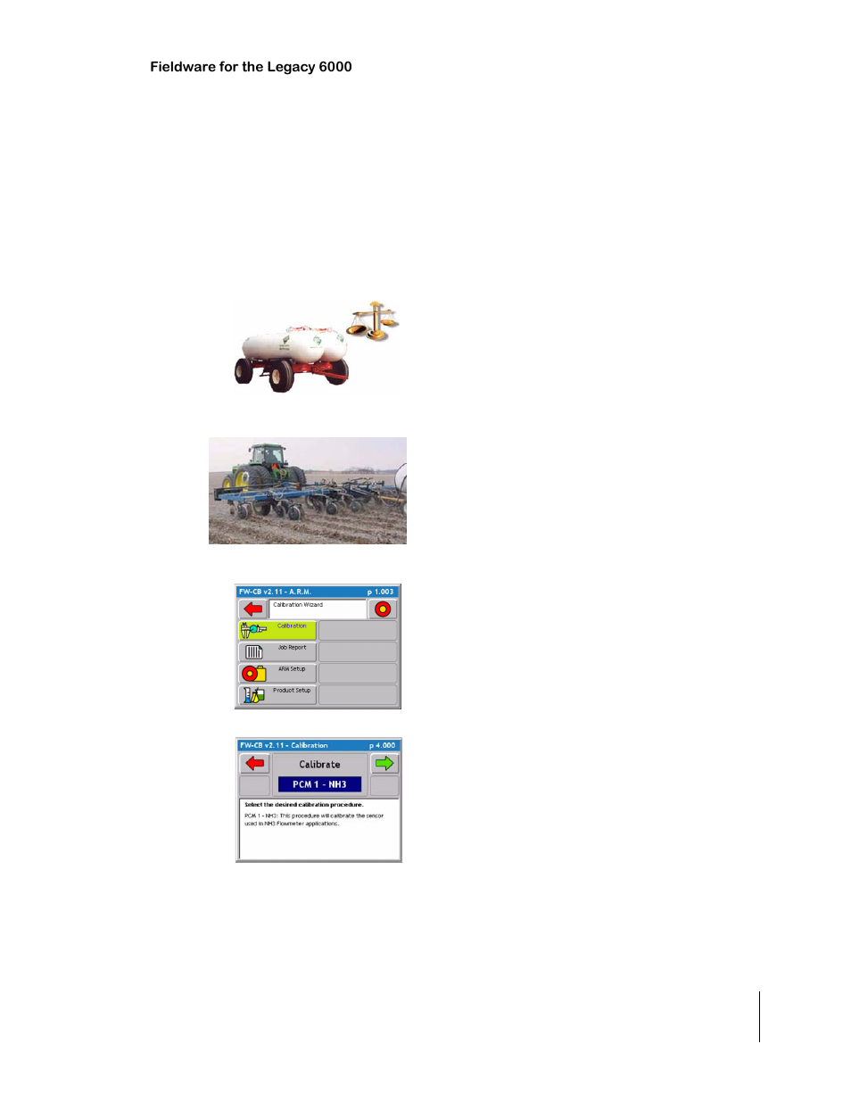 Nh3 in-field calibration, Nh3 in-field calibration -21 | TeeJet Legacy 6000 CAN Guide User Manual | Page 91 / 194
