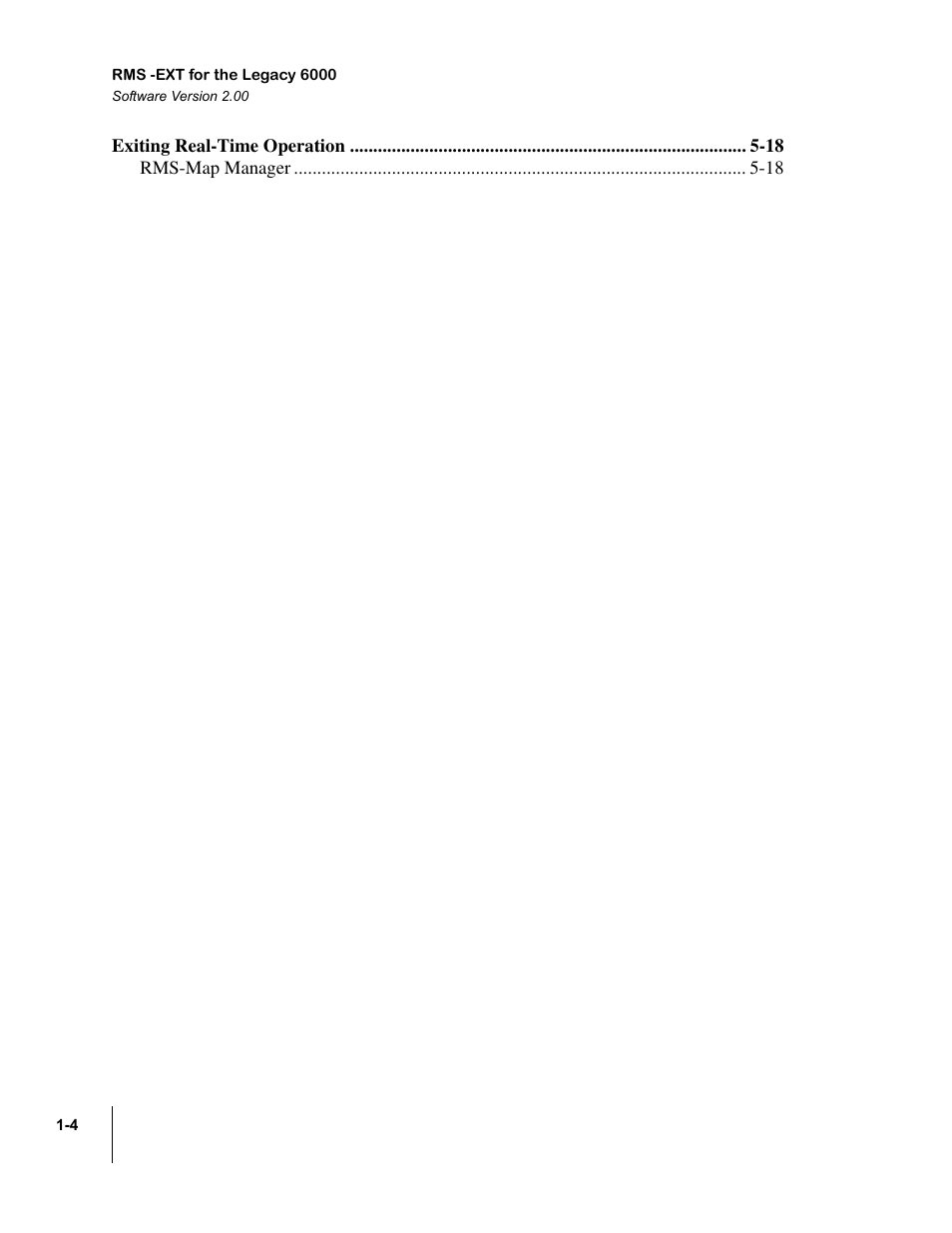 TeeJet Legacy 6000 RMS_EXT User Guide User Manual | Page 6 / 86