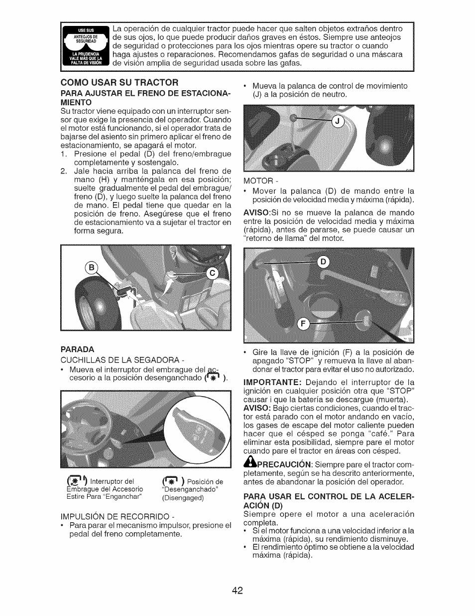 Craftsman 917.28924 User Manual | Page 42 / 128