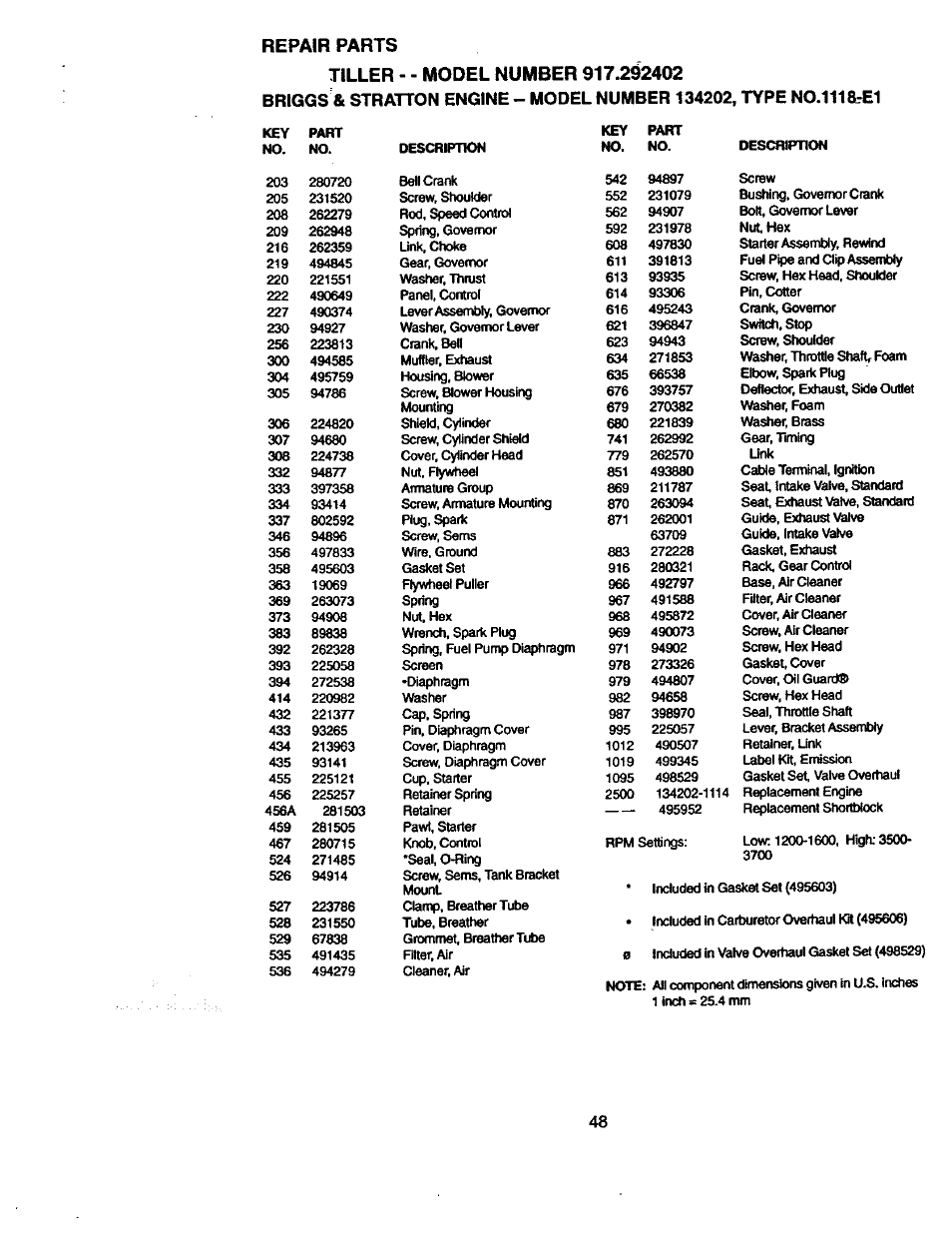 Craftsman 917.292402 User Manual | Page 29 / 33