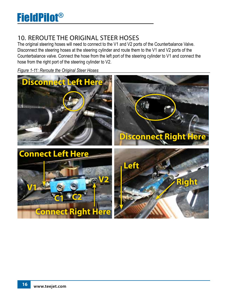 Fieldpilot | TeeJet FieldPilot Install Case IH 2x90, 2x94, 3x94 User Manual | Page 18 / 24
