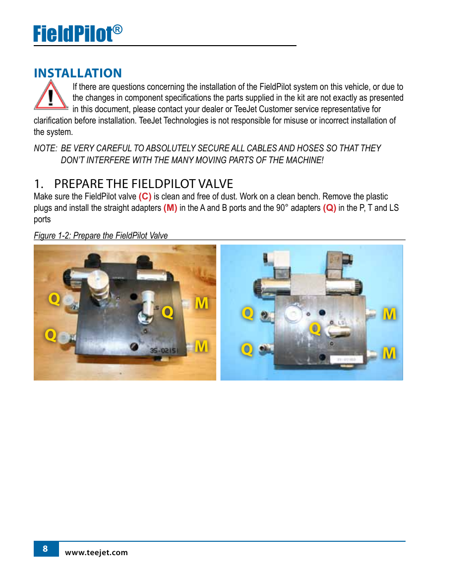 Fieldpilot | TeeJet FieldPilot Install Case MX Magnum User Manual | Page 10 / 20