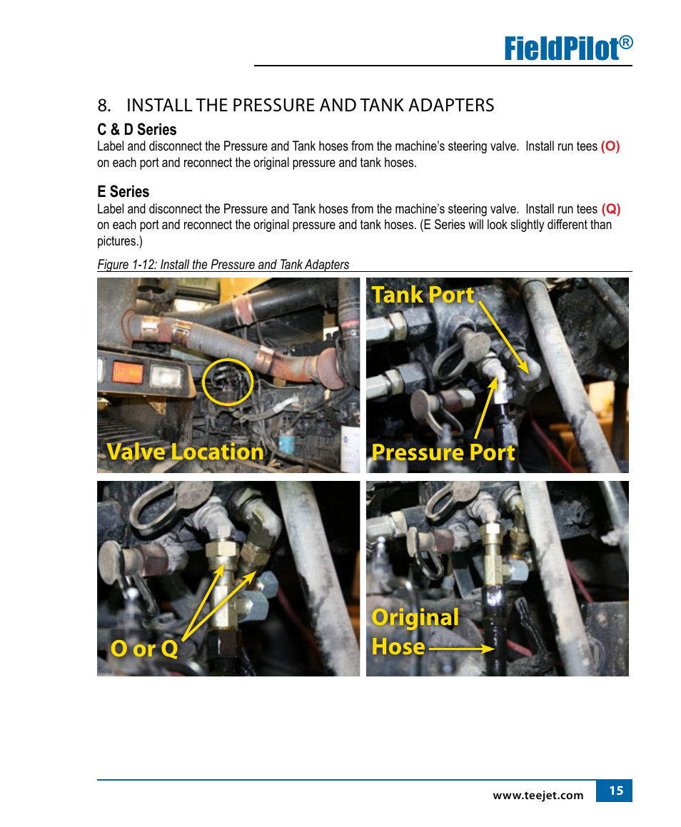Fieldpilot | TeeJet FieldPilot Install CAT C-D-E 65-75-85-95E User Manual | Page 17 / 24