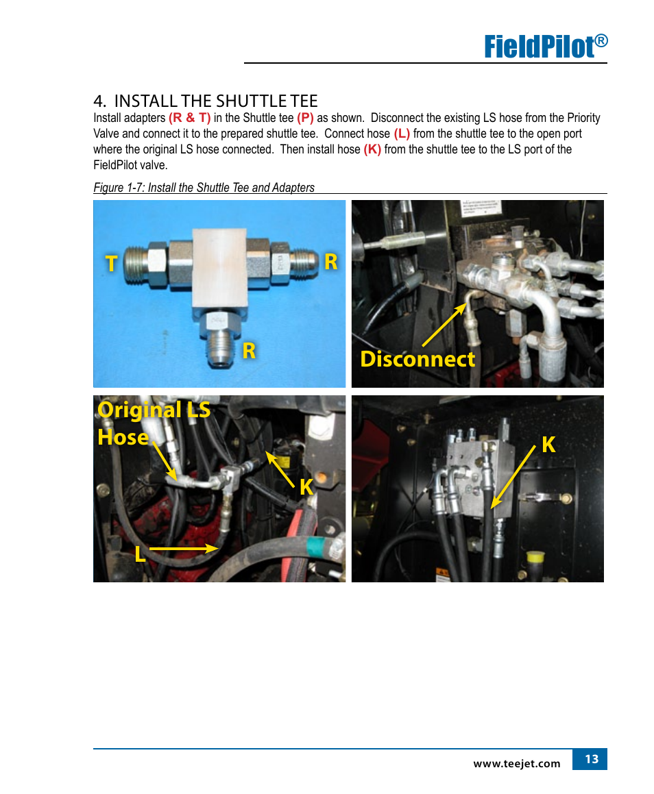 Fieldpilot | TeeJet FieldPilot Install Ford Versatile User Manual | Page 15 / 24