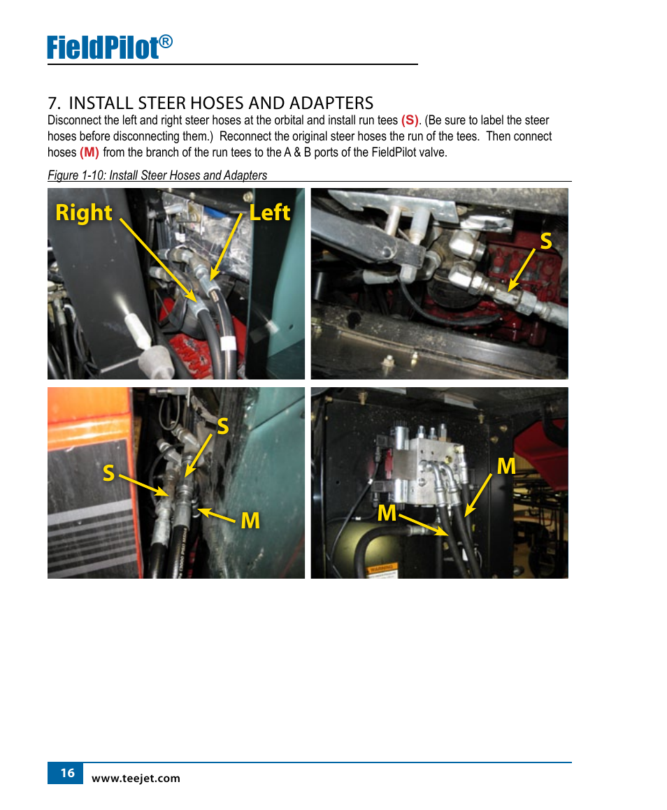 Fieldpilot | TeeJet FieldPilot Install Ford Versatile User Manual | Page 18 / 24