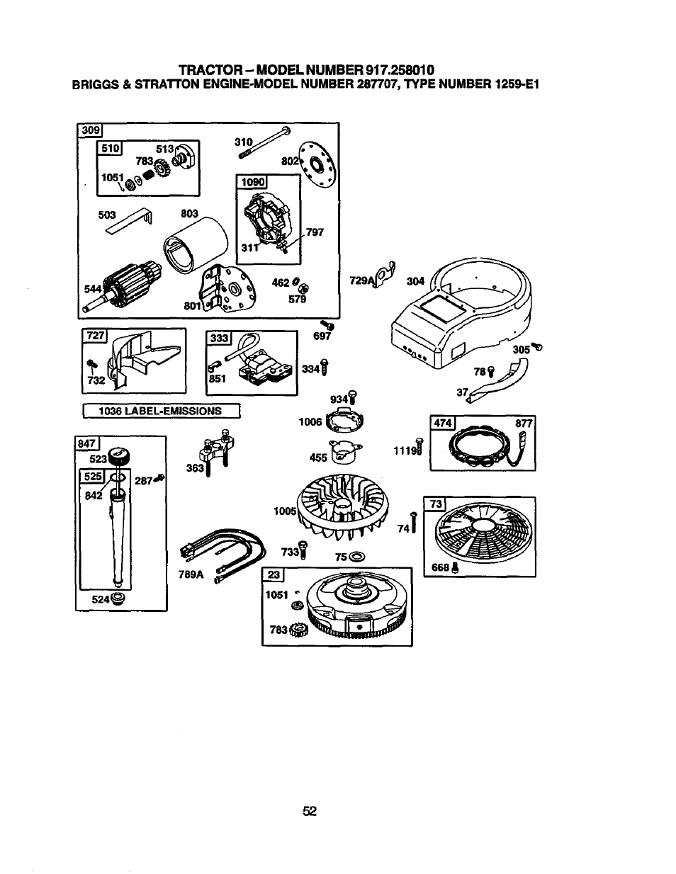 Craftsman 917.258010 User Manual | Page 52 / 60