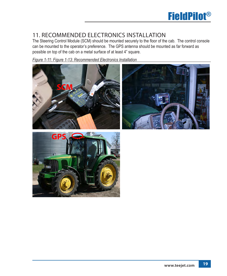 Fieldpilot | TeeJet FieldPilot Install John Deere 6x10-6x20 User Manual | Page 20 / 22