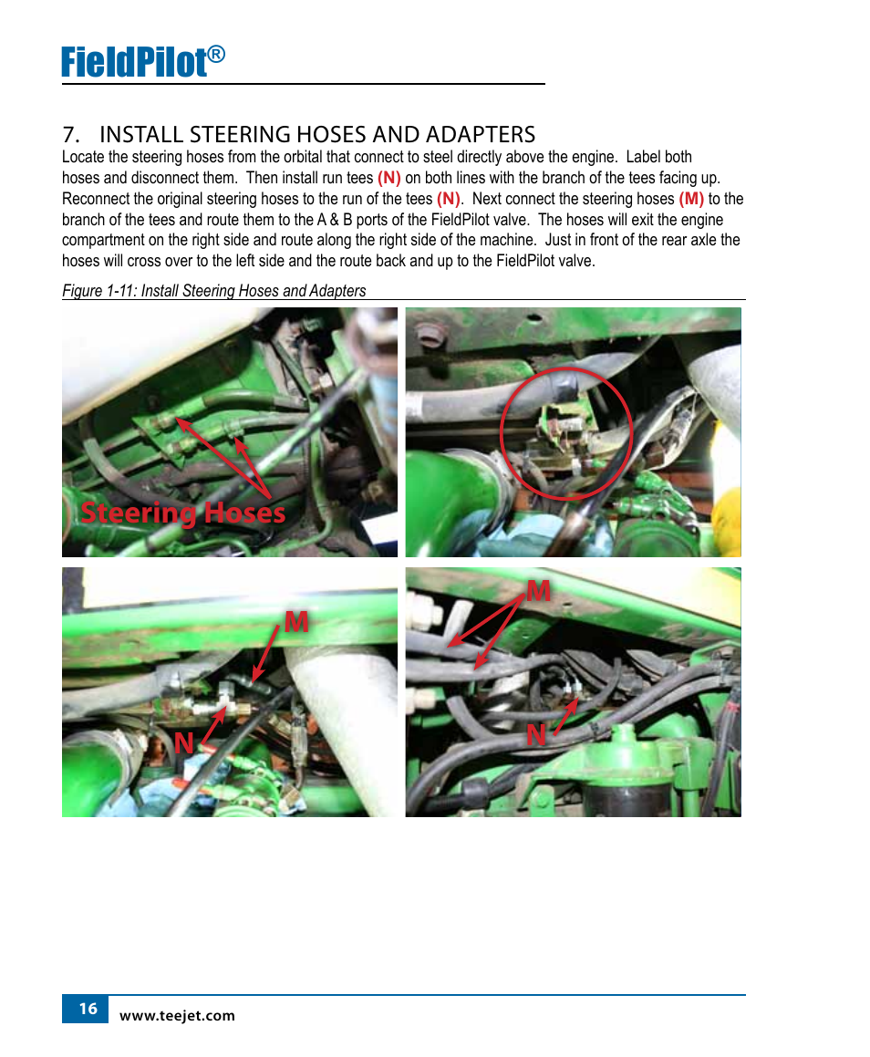 Fieldpilot | TeeJet FieldPilot Install John Deere 6500 & 6700 Hi-Cycle User Manual | Page 18 / 24