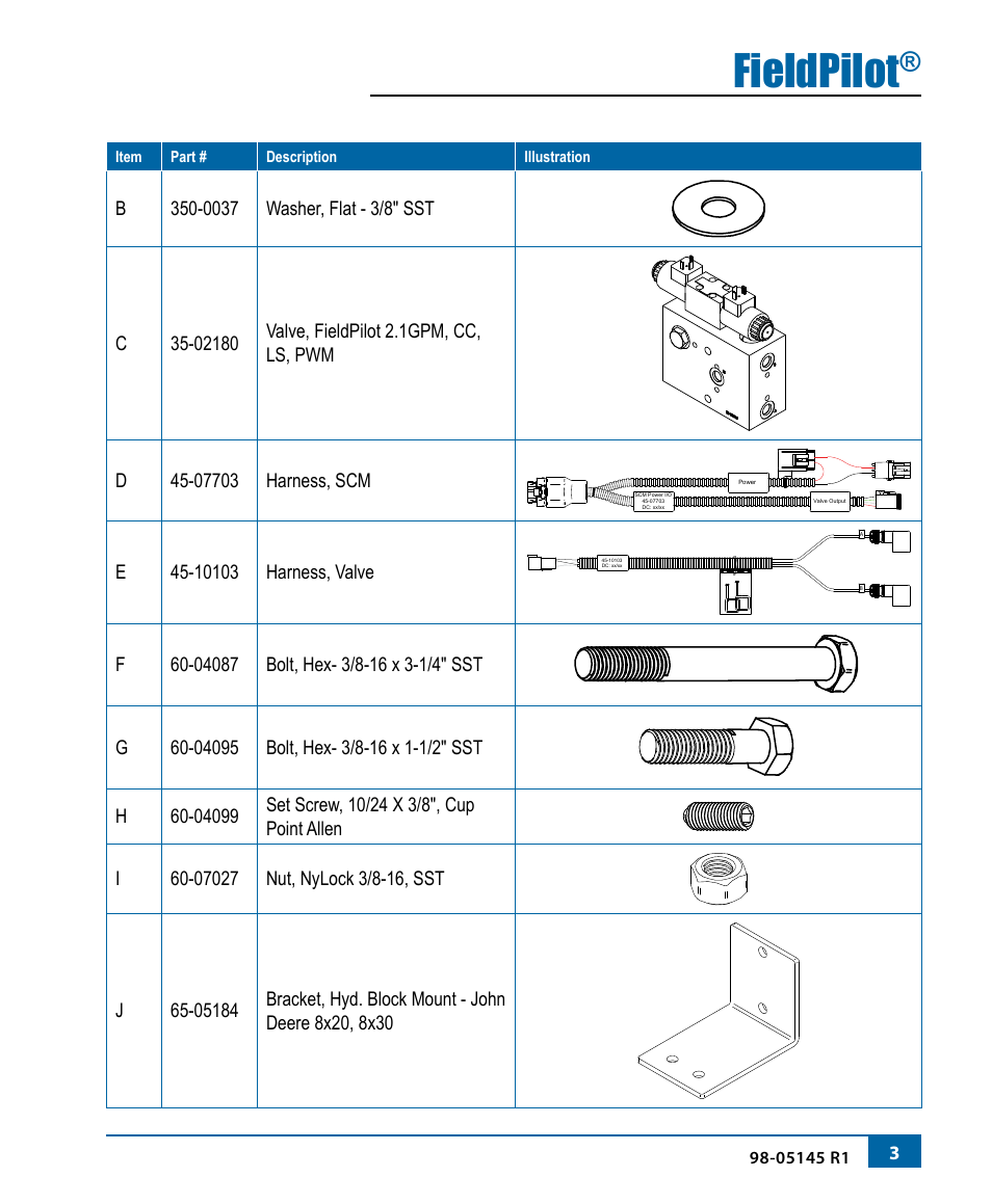 Fieldpilot | TeeJet FieldPilot Install John Deere 8x20 User Manual | Page 5 / 20