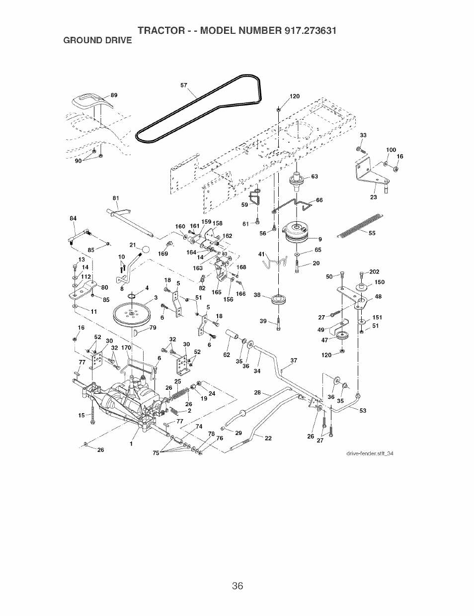 Craftsman 917.273631 User Manual | Page 36 / 56