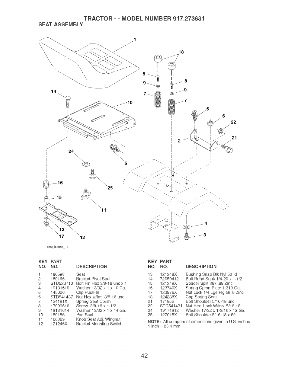 Craftsman 917.273631 User Manual | Page 42 / 56