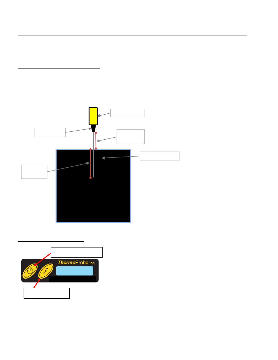 Profundidad de inmersión, Interfaz del usuario | ThermoProbe TL1 User Manual | Page 15 / 37