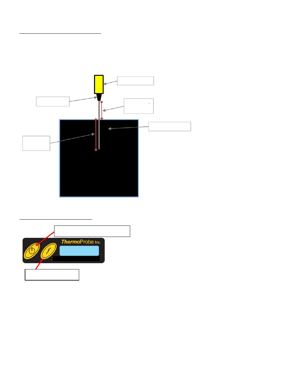 Profondeur d’immersion, Interface utilisateur | ThermoProbe TL1 User Manual | Page 9 / 37