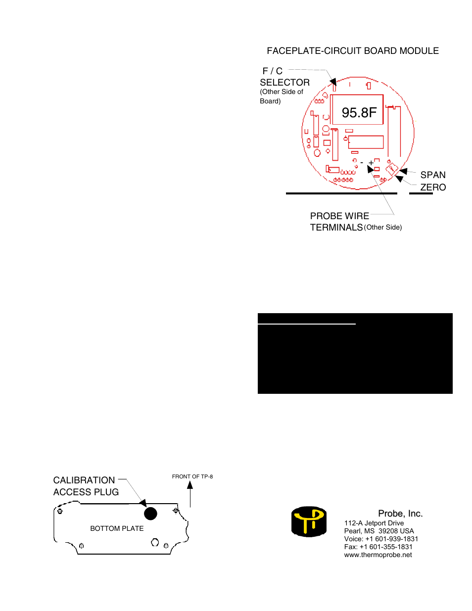 ThermoProbe TP8 User Manual | Page 2 / 2