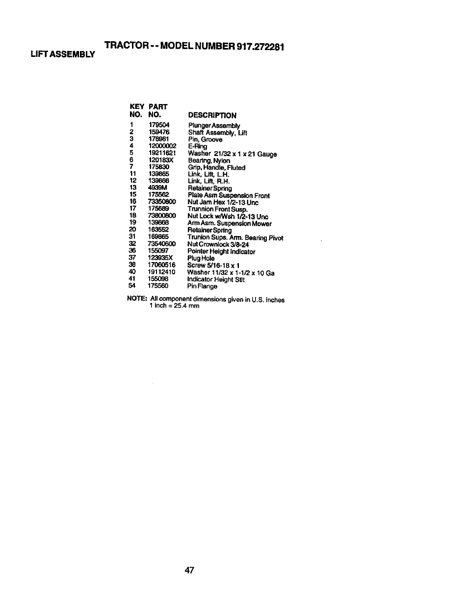 Craftsman 917.272281 User Manual | Page 47 / 60