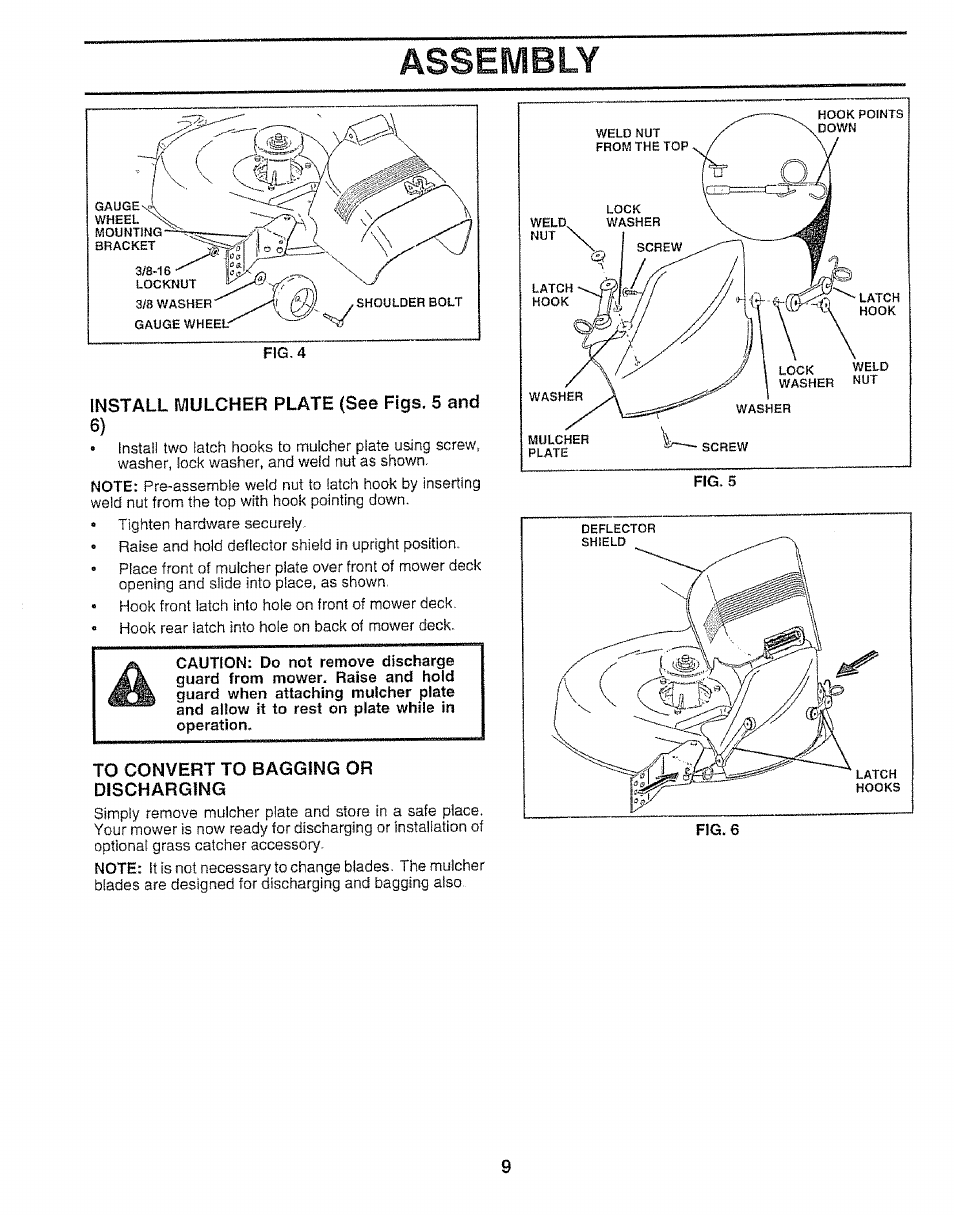 Assembly | Craftsman 917.259592 User Manual | Page 9 / 60