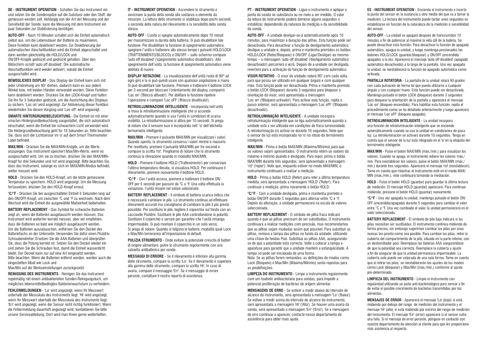 ThermoWorks 221-910 TEMPTEST 1 User Manual | Page 2 / 2