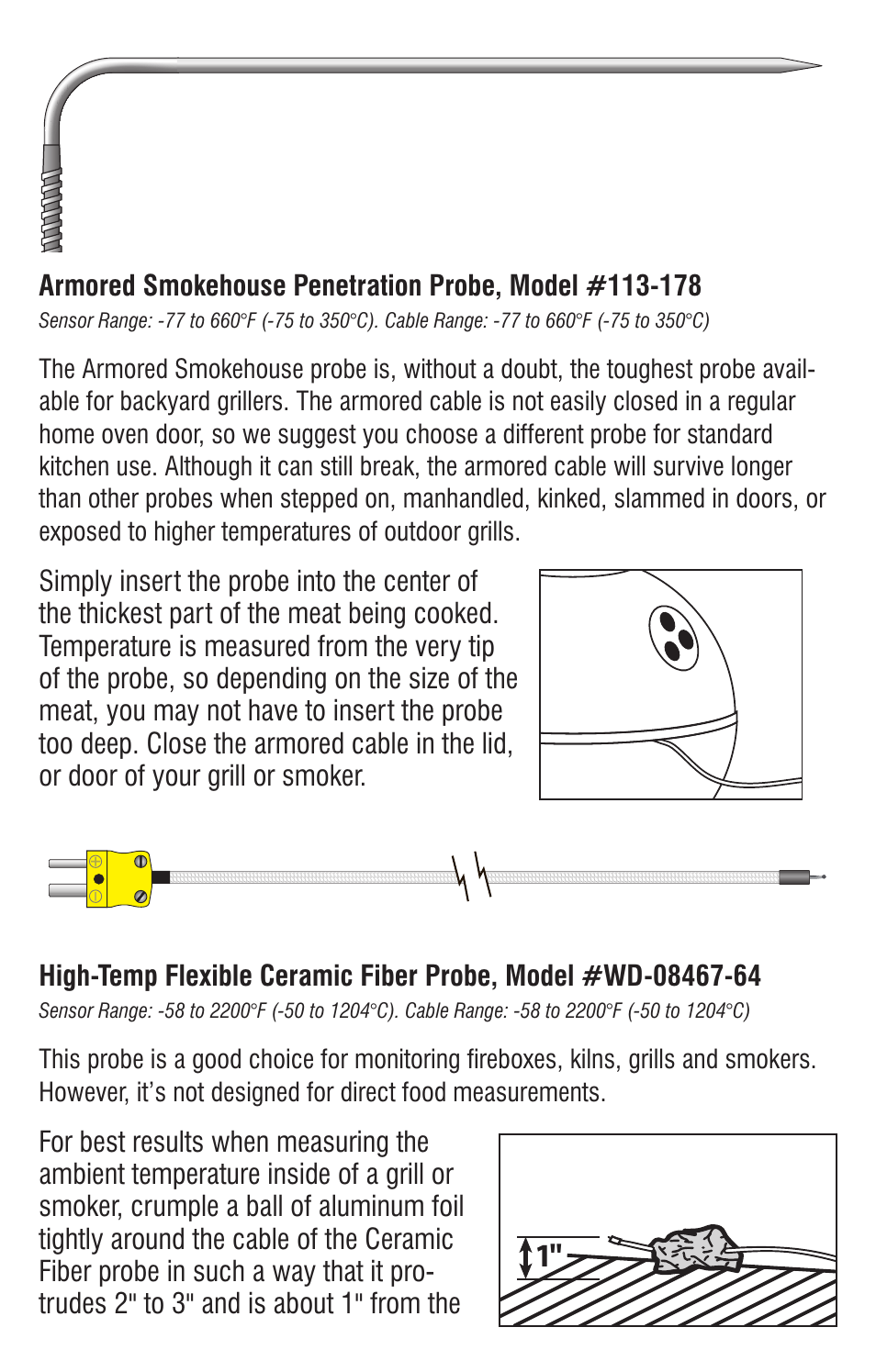 ThermoWorks TW8060 TWO-CHANNEL THERMOCOUPLE WITH ALARM User Manual | Page 12 / 16