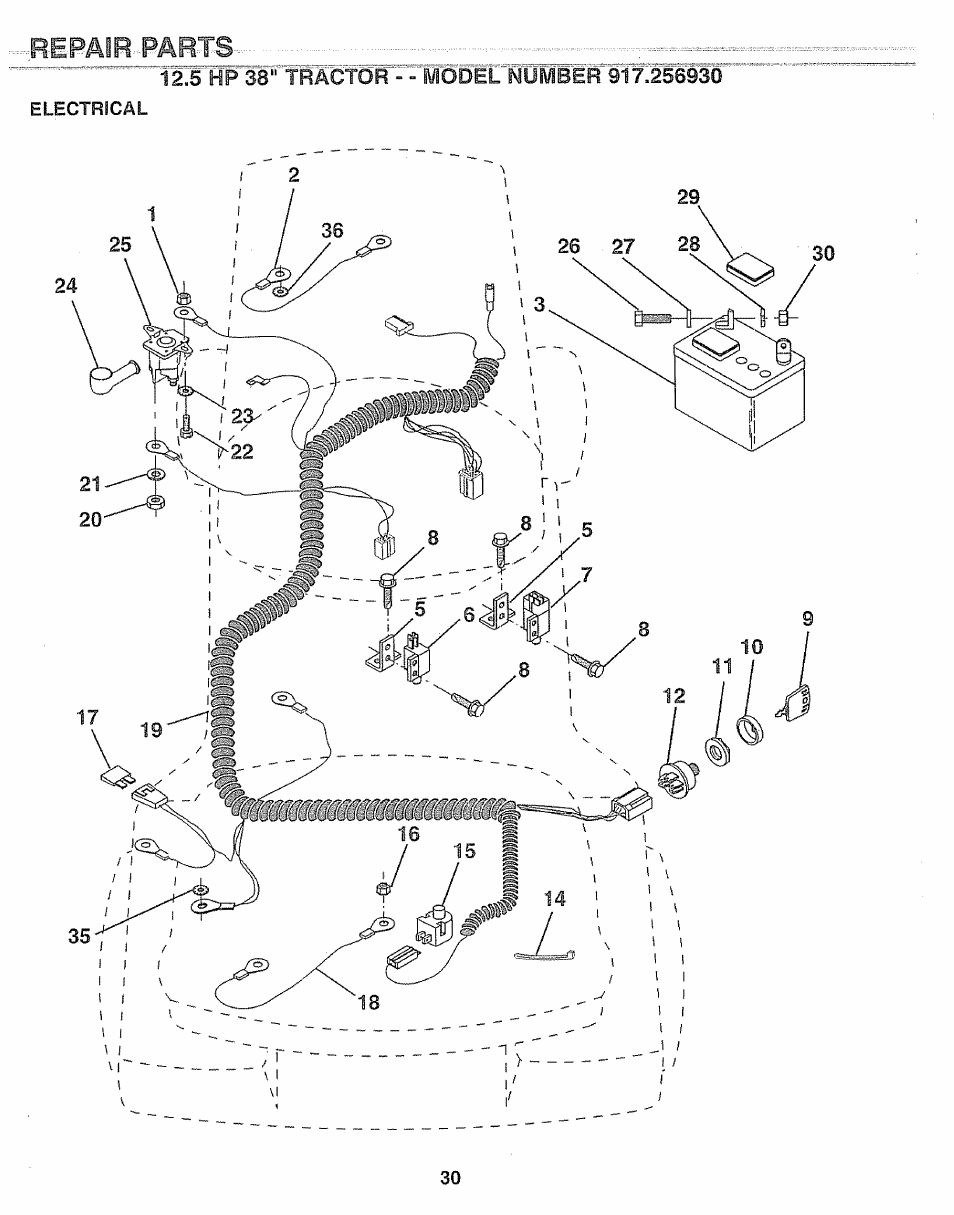 Ai-pair...^.parts | Craftsman 917.256930 User Manual | Page 30 / 56