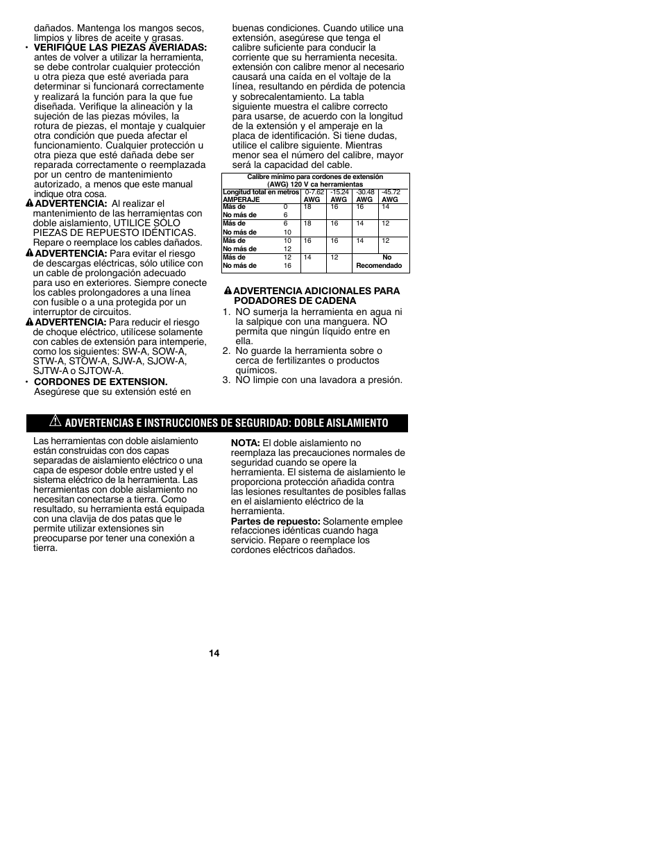 Craftsman C935.51850 User Manual | Page 14 / 32