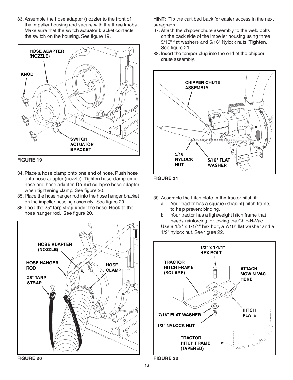 Craftsman CHIP-N-VAC 486.24517 User Manual | Page 13 / 28