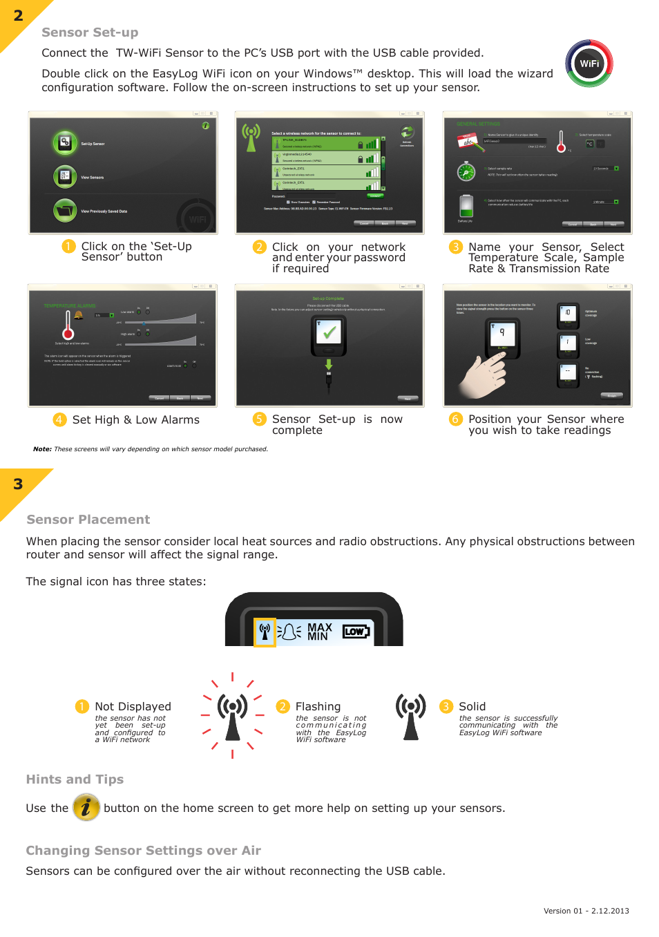 ThermoWorks TW-WIFI-TC EASYLOG WIFI TEMPERATURE & HUMIDITY DATA LOGGERS WITH CLOUD STORAGE User Manual | Page 2 / 2