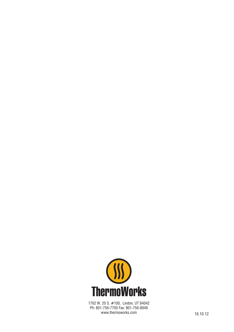 ThermoWorks 226-270 DATA TEMPERATURE RECORDER - DTR Software Manual User Manual | Page 24 / 24