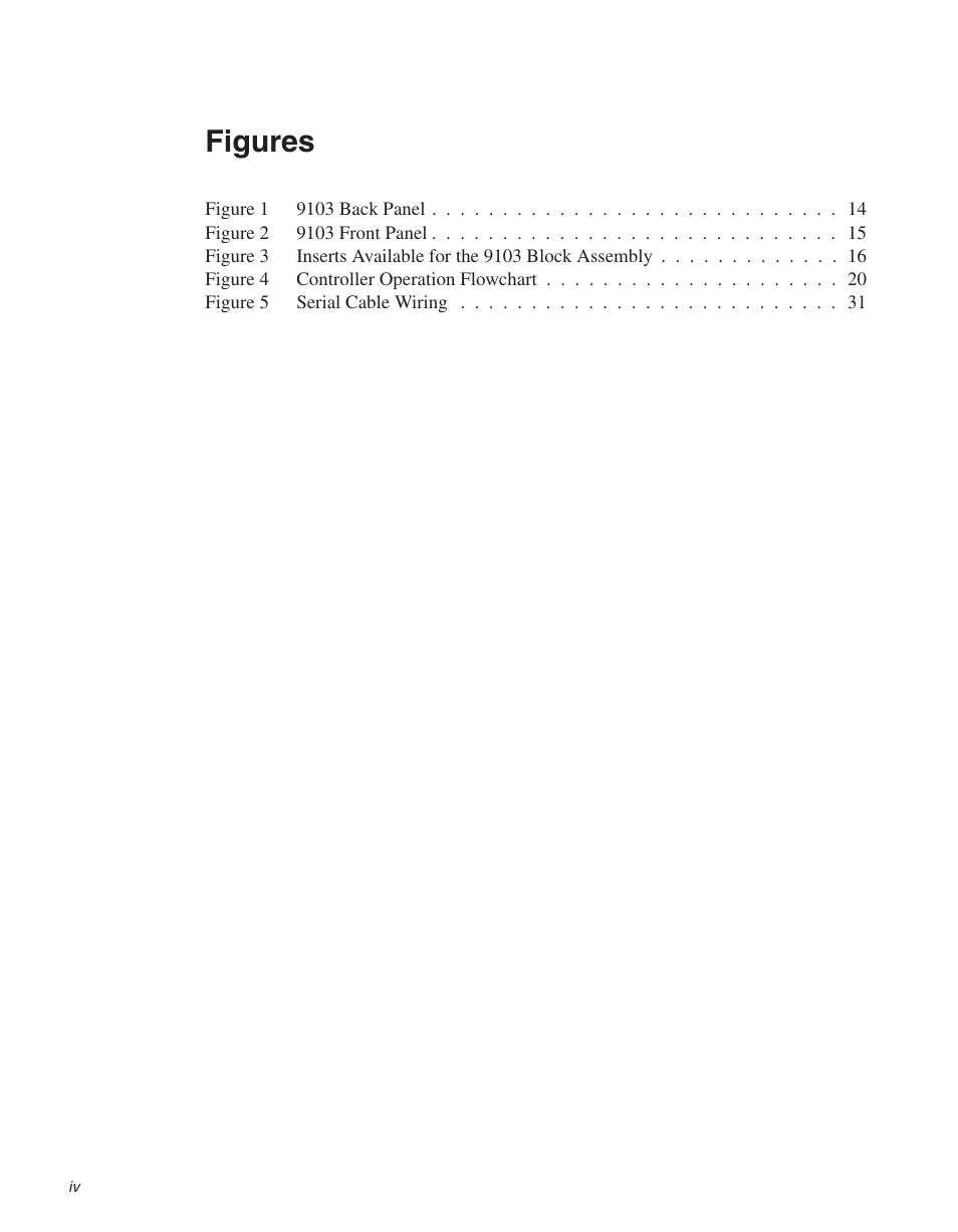 Figures | ThermoWorks 9103 HART SCIENTIFIC FIELD DRY-WELL TEMPERATURE CALIBRATORS User Manual | Page 6 / 46