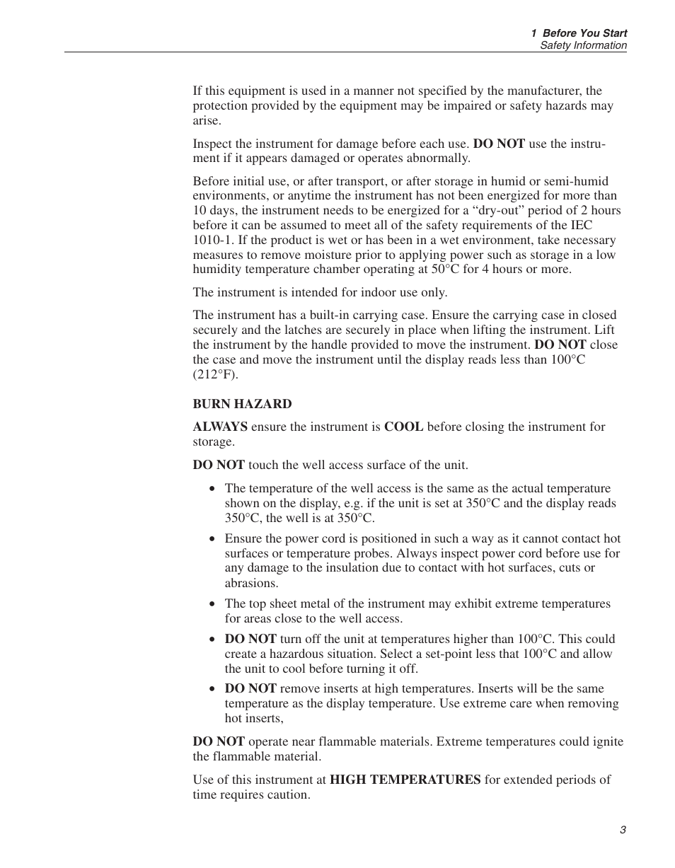 ThermoWorks 9009-B INDUSTRIAL DUAL-BLOCK CALIBRATOR User Manual | Page 10 / 45