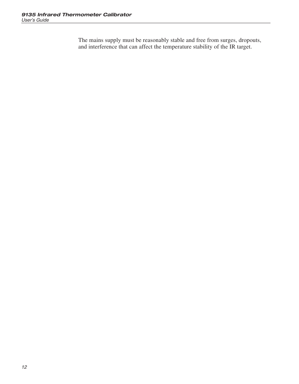 ThermoWorks 9135-156 HART SCIENTIFIC 3-POINT IR CALIBRATOR User Manual | Page 14 / 25
