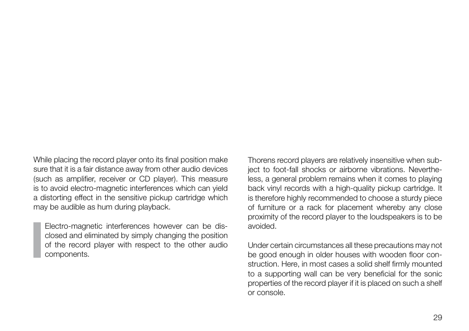 THORENS TD 160 HD User Manual | Page 29 / 60