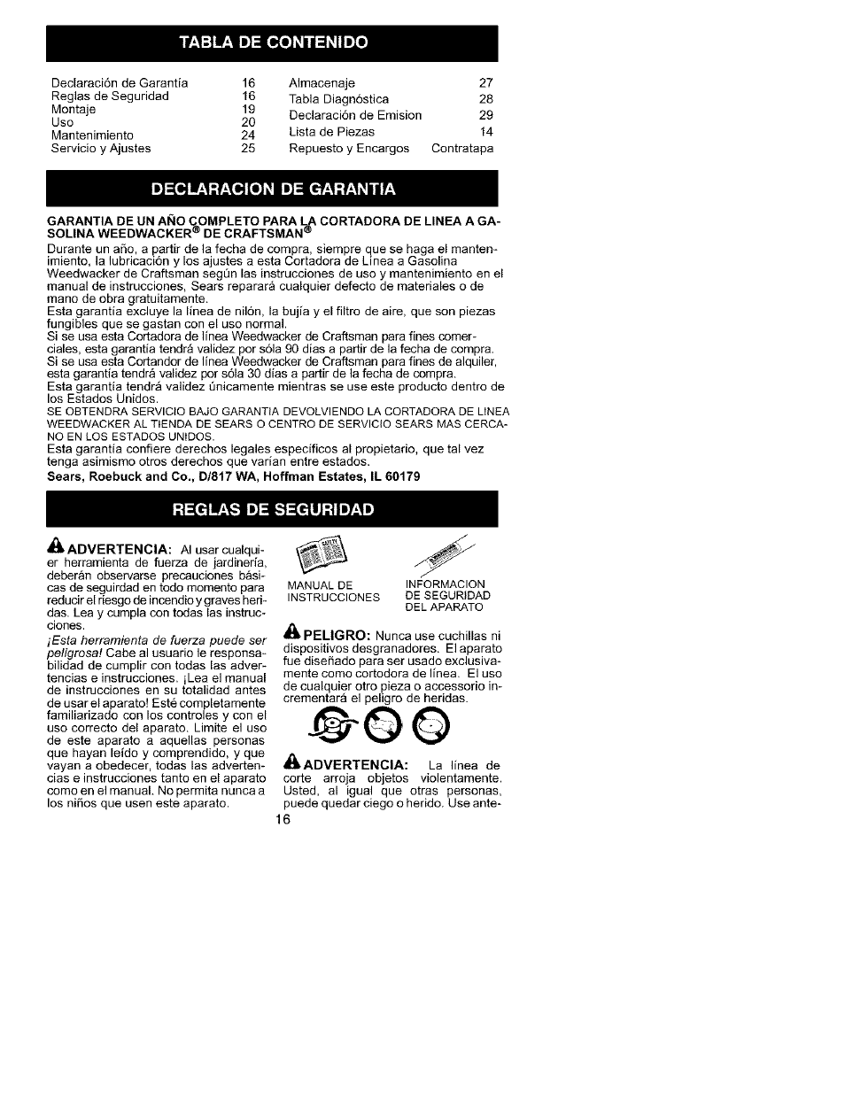 Craftsman 358.795580 User Manual | Page 14 / 28