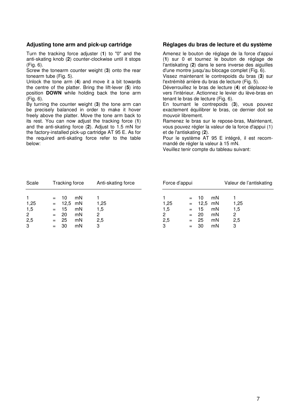 THORENS TD 235 User Manual | Page 7 / 15