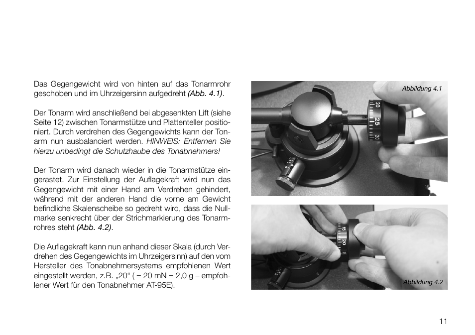 THORENS TD 700 User Manual | Page 11 / 40