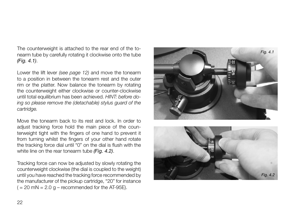 THORENS TD 700 User Manual | Page 22 / 40