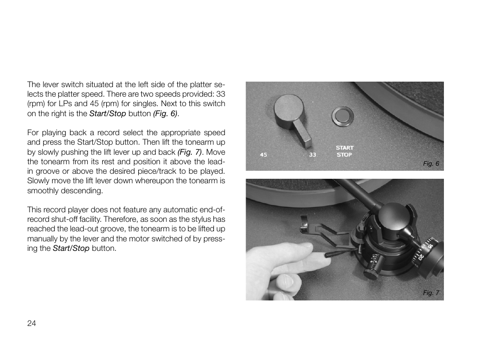 THORENS TD 700 User Manual | Page 24 / 40