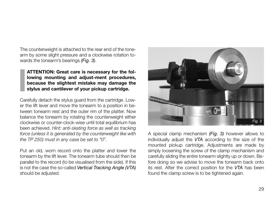 THORENS TD 2030 User Manual | Page 29 / 56