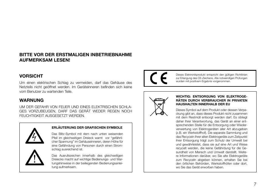 THORENS TD 2030 User Manual | Page 7 / 56
