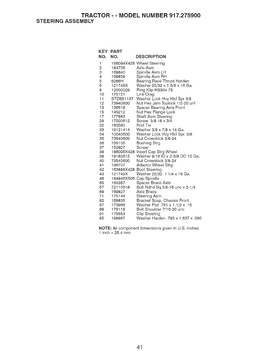 Craftsman 917.275900 User Manual | Page 41 / 60