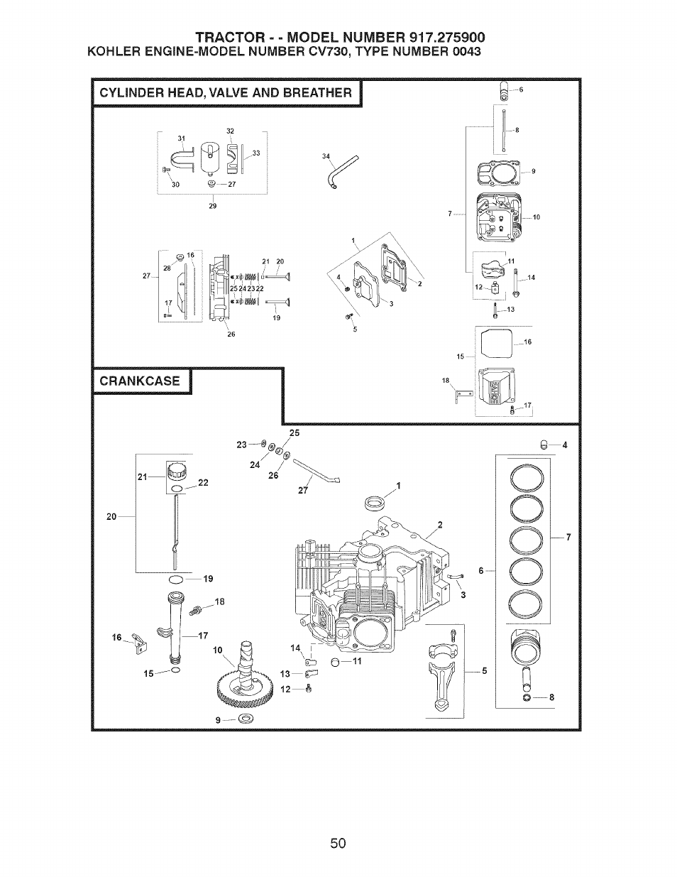 Craftsman 917.275900 User Manual | Page 50 / 60