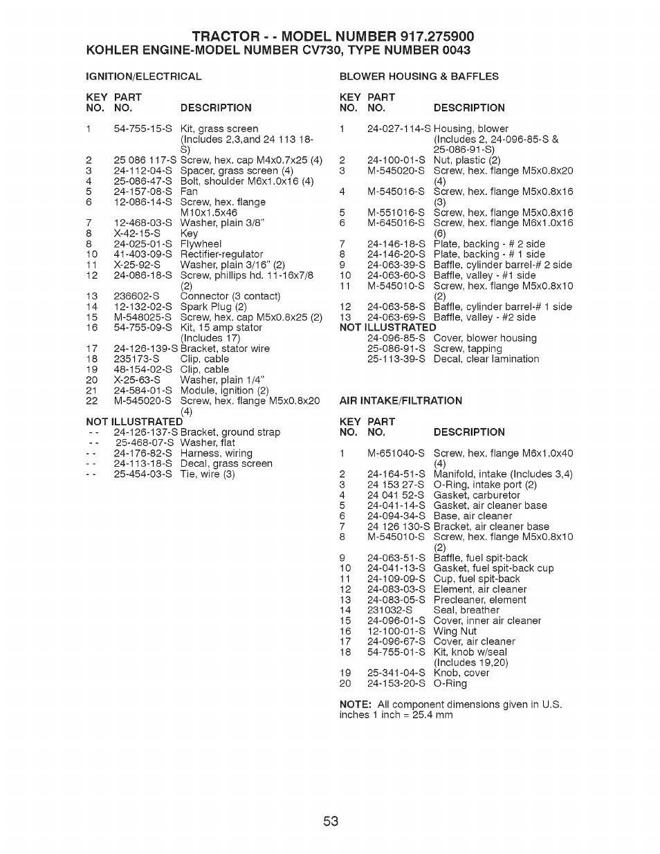 Craftsman 917.275900 User Manual | Page 53 / 60