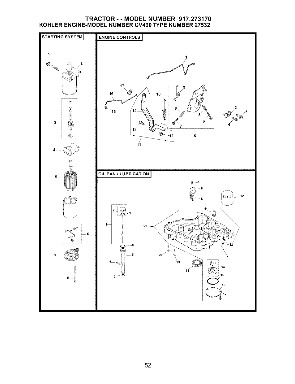 Craftsman 917.273170 User Manual | Page 52 / 56