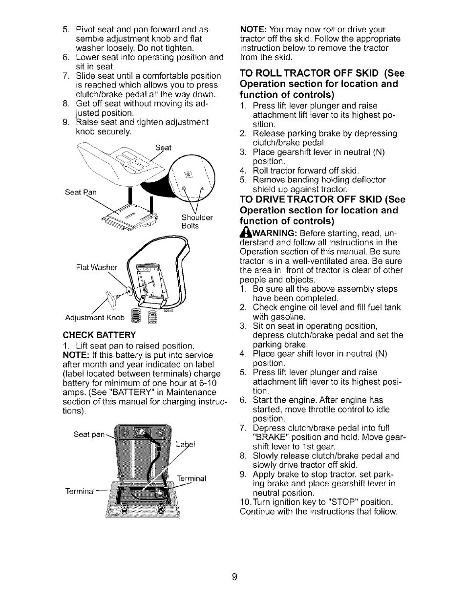 Craftsman 917.273170 User Manual | Page 9 / 56
