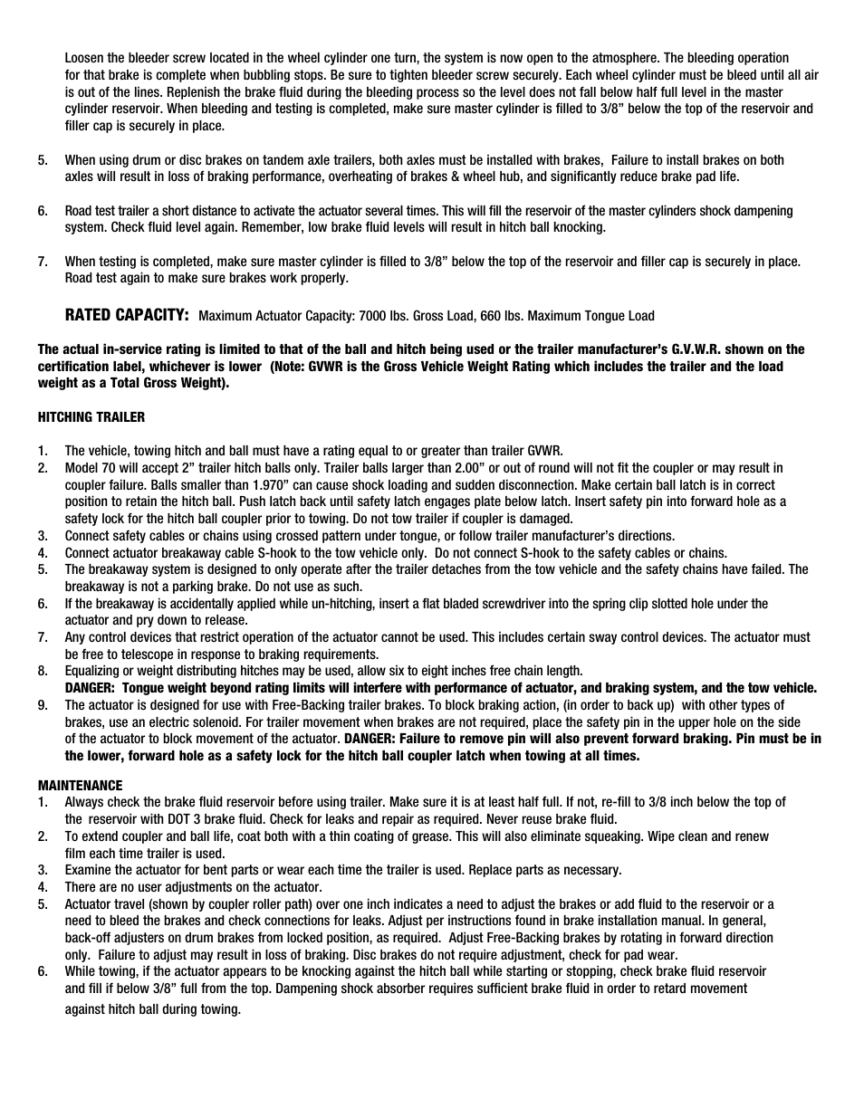 Tie Down 70E User Manual | Page 2 / 8